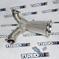 Даунпайп на Audi 3,0 TFSI EA839 S4 S5 B9 F5 с Heat shield Даунпайп на Audi 3,0 TFSI EA839 S4 S5 B9 F5 с Heat shield